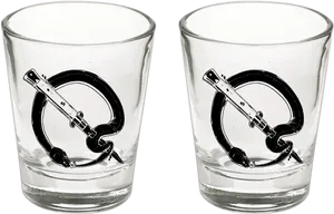 Musical Note Shot Glasses PNG Image