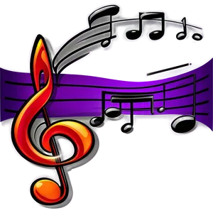 Musical Notes Clipart Png Lme95 PNG Image