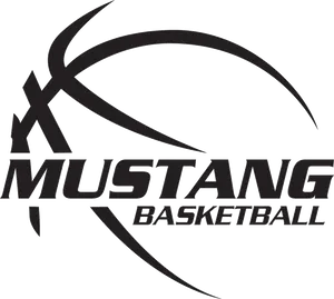 Mustang Basketball Logo PNG Image