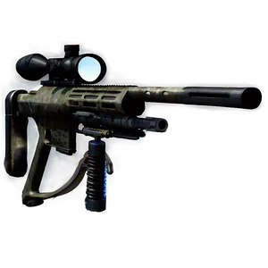 Mw2 Sniper Rifle Transparent Png 80 PNG Image