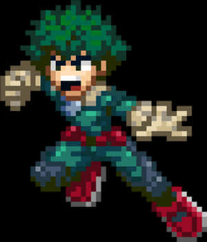 My Hero Academia Pixel Art Deku, HD Png Download PNG image with transparent background