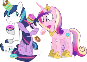 My Little Pony Donut Party PNG Image