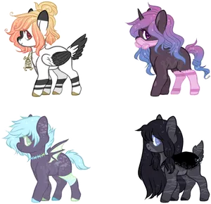 My Little Pony Fan Characters PNG Image