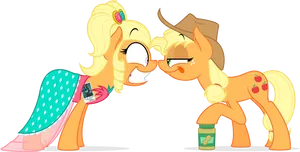 My Little Pony Friendly Stare Down PNG Image