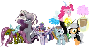 My Little Pony Friends Together PNG Image