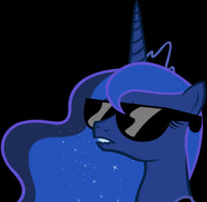 My Little Pony Princess Luna Face, HD Png Download PNG image with transparent background