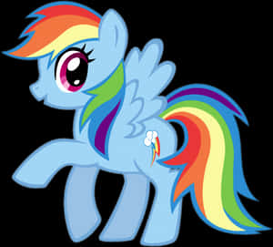 My Little Pony Rainbow Dash - My Little Pony Png, Transparent Png PNG image with transparent background