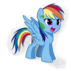 My Little Pony Rainbow Dash PNG 05062024 PNG image with transparent background
