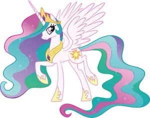 My Little Pony Unicorn Pegasus Illustration PNG Image