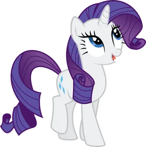 My Little Pony White Unicorn PNG Image