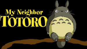 My Neighbor Totoro Title Graphic PNG image with transparent background
