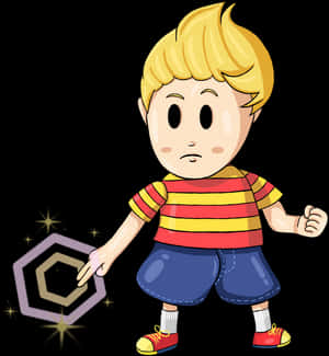 My Newly Created Lucas Png Smash Bros Character - Cartoon, Transparent Png PNG image with transparent background
