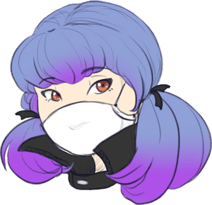 Mysterious Anime Characterwith Mask PNG image with transparent background