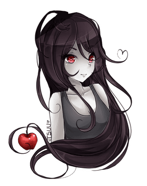 Vampire Anime Girl PNG Photo PNG image with transparent background