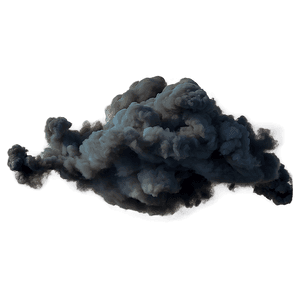 Mysterious Black Smoke PNG iaw PNG image with transparent background