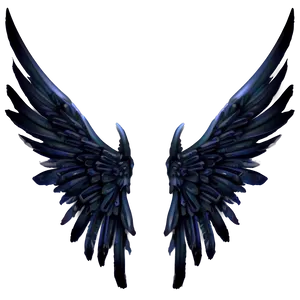 Mysterious Black Wings Art Png 69 PNG Image