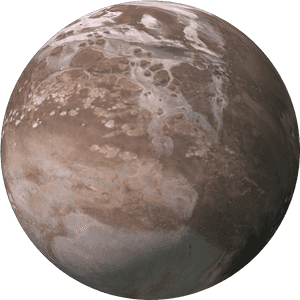 Mysterious Celestial Body Surface Texture PNG