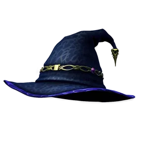 Mysterious Dark Wizard Hat Png Xev PNG Image