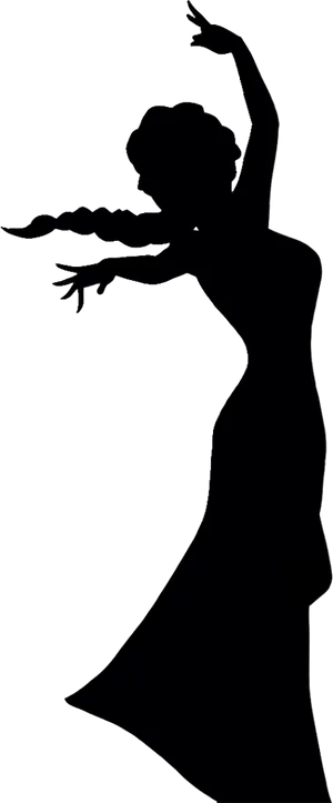 Mysterious Human Silhouette PNG Image