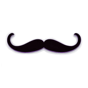Mysterious Magician Mustache PNG sff PNG