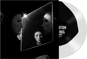 Mysterious Masks Vinyl Record PNG Image