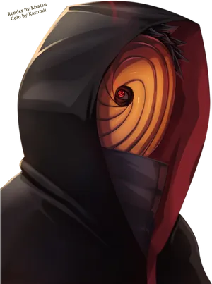 Mysterious_ Shinobi_ Obito_ Uchiha PNG Image