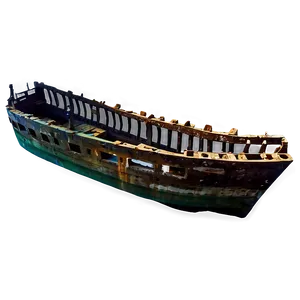 Mysterious Shipwreck Ocean Floor Png 06212024 PNG Image