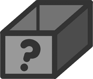 Box, Question Mark, Design, Black, Grey, Concept - Question Mark Box Icon, HD Png Download PNG