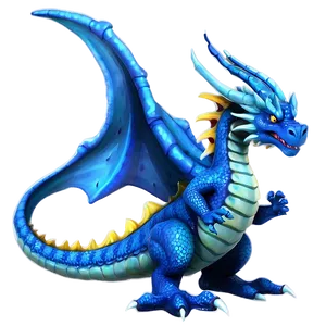 Mystic Blue Dragon Png Pbh3 PNG Image