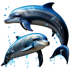 Mystic Dolphins Png 18 PNG Image