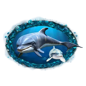 Mystic Dolphins Png 44 PNG Image