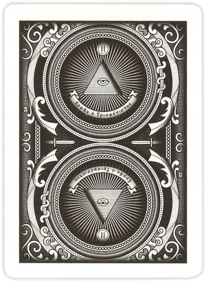 Mystic Eye Playing Card PNG Image
