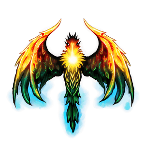 Mystic Phoenix Design PNG jny88 PNG image with transparent background