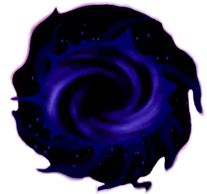 Mystical Blue Portal PNG Image