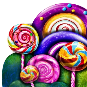 Mystical Candyland Night Png 06202024 PNG Image