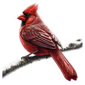 Mystical Cardinal Drawing Png Akb97 PNG Image