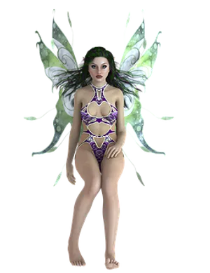 Mystical Fairy Illustration PNG Image