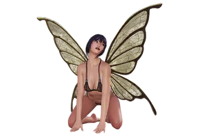 Mystical_ Fairy_ Pose PNG Image