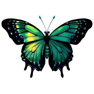 Mystical Green Butterfly Png Ulj19 PNG Image