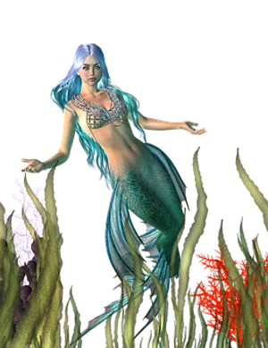 Mystical_ Mermaid_ Fantasy PNG Image