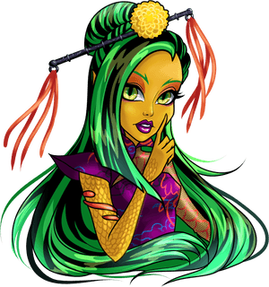 Jinafire Long Monster High - Monster High Jinafire, HD Png Download PNG with transparent background