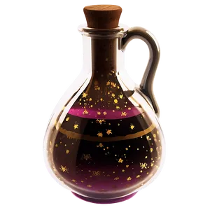 Mystical Potion Bottle Png Rph PNG Image