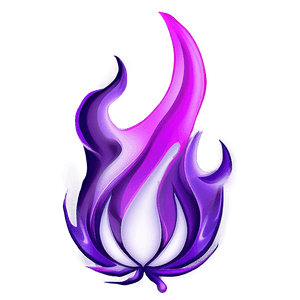 Mystical Purple Flames PNG 06252024 PNG with transparent background