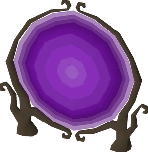 Mystical Purple Portal PNG Image