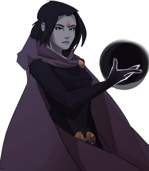 Transparent Raven Teen Titans Png - Dc Comics Raven Art, Png Download PNG with transparent background