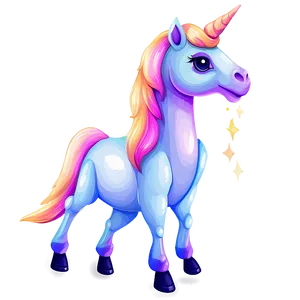 Mystical Unicorn Clipart Png Qsr24 PNG Image