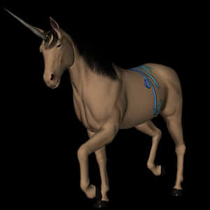 Mystical_ Unicorn_ Render PNG image with transparent background