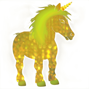 Mystical Unicorn Silhouette PNG 06282024 PNG