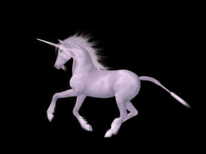 Mystical Unicornin Motion PNG image with transparent background