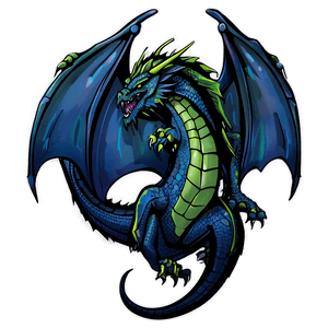 Mythical Dragon Illustration PNG cjj PNG image with transparent background